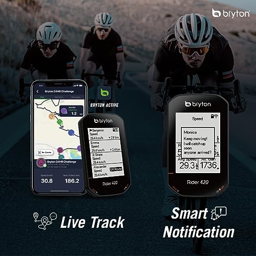 Bryton Rider 420 Wireless GPS Bike Computer, Bluetooth ANT