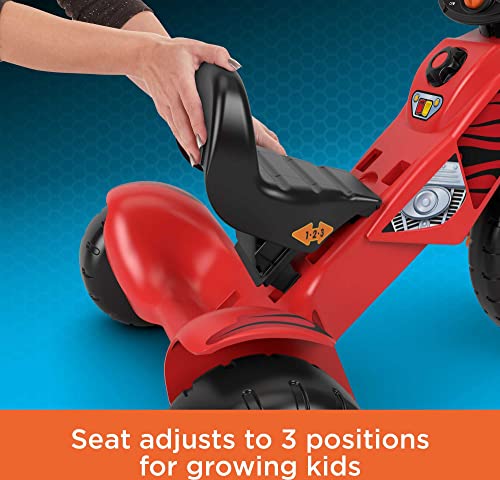 Harley Davidson Toddler Tricycle Ride-On with Lights & Sounds