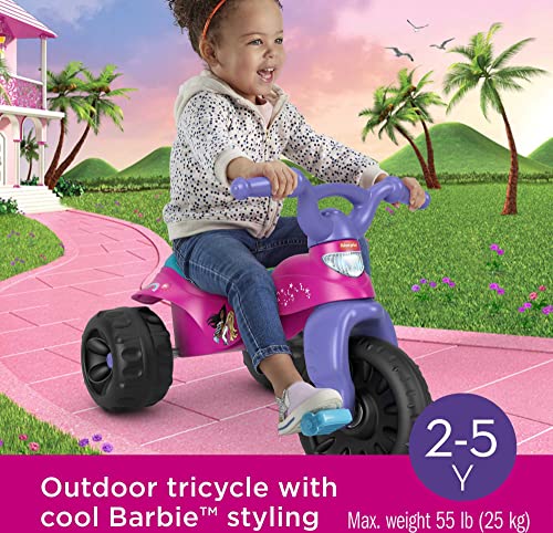 Barbie Fisher-Price Tough Trike with Multi-Terrain Tires