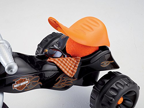 Harley-Davidson Toddler Tricycle Tough Trike with Handlebar Grips