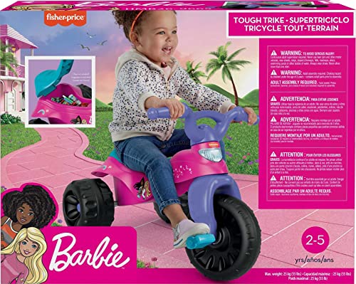 Barbie Fisher-Price Tough Trike with Multi-Terrain Tires