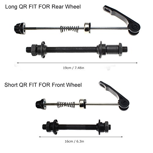 CYSKY Quick Release Bike Axle Skewers (1 Pair)