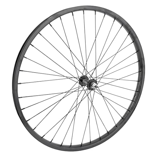 Front Bicycle Wheel 26", 36 Spoke, Steel Rim