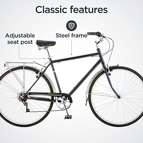 Schwinn Wayfarer Hybrid Bike - Men's/Women's, 7-Speed, 700C