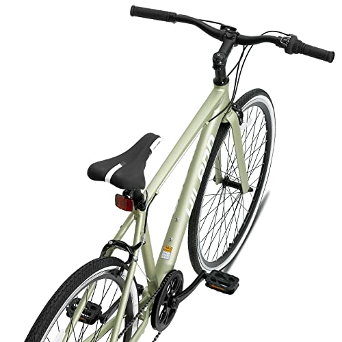 Hiland Aluminum Hybrid Bike with 7 Speeds