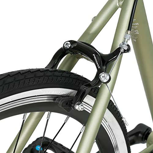 Hiland Aluminum Hybrid Bike with 7 Speeds