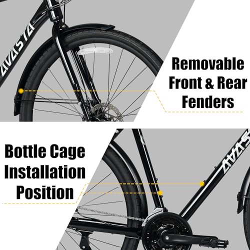 AVASTA Uranus Road Hybrid Bike 700C Lightweight