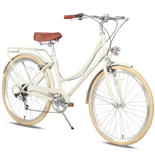 AVASTA Women's Hybrid Bike: Lightweight Step-Through City Commuter