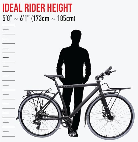 Muddy Fox Gridlock Urban Bike, 700c, Black