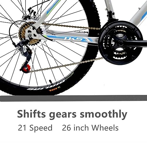 Frike Hybrid Mountain Bike - Urban Commuter, Blue