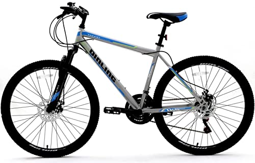 Frike Hybrid Mountain Bike - Urban Commuter, Blue
