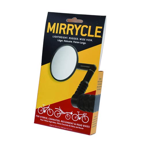 Mirrycle Black MTB Bar End Bicycle Mirror