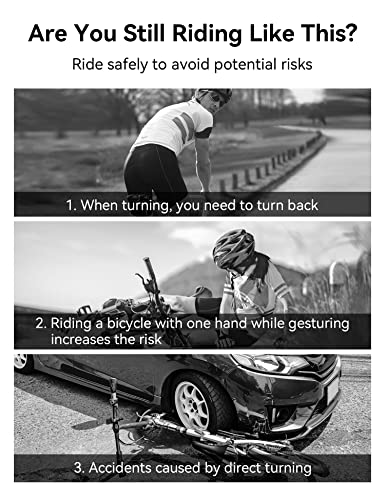 360° Adjustable Bike Mirrors - Safe HD Glass