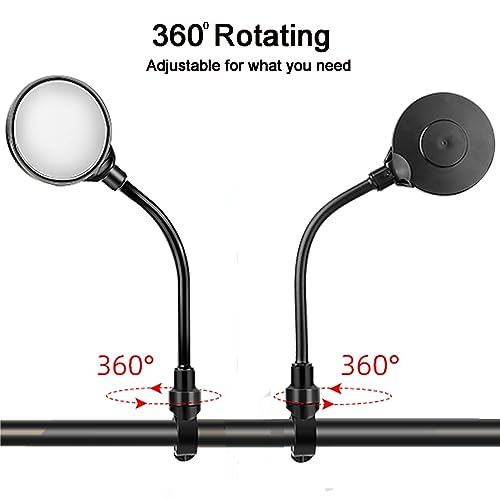 360° Rotate Bike Rear View Mirror