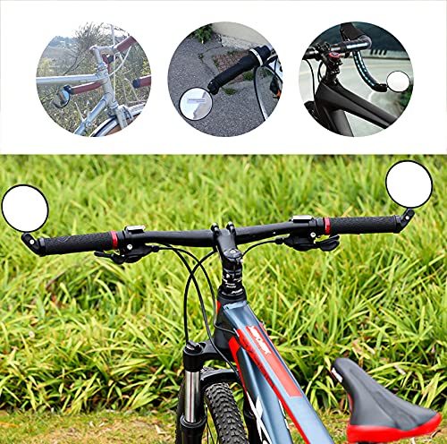 Adjustable HD Bike Mirror Set for Mountain Road Bikes