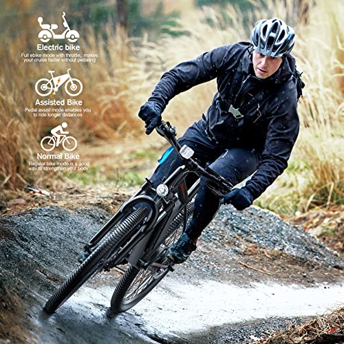 Powerful 26" Ebike with Shimano Gears