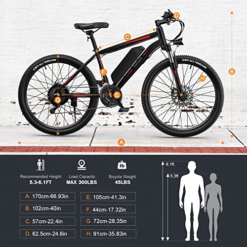Powerful 26" Ebike with Shimano Gears