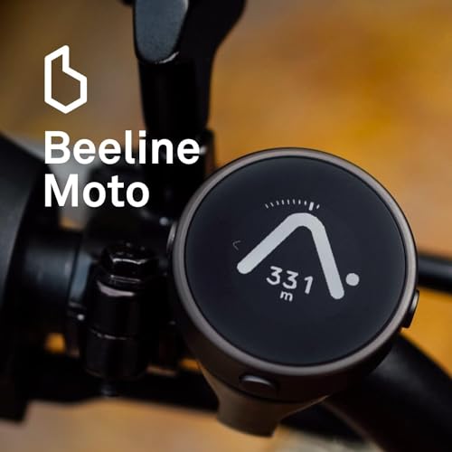 Beeline Moto GPS Computer - Black | Weatherproof & USB Charging | Sat Nav