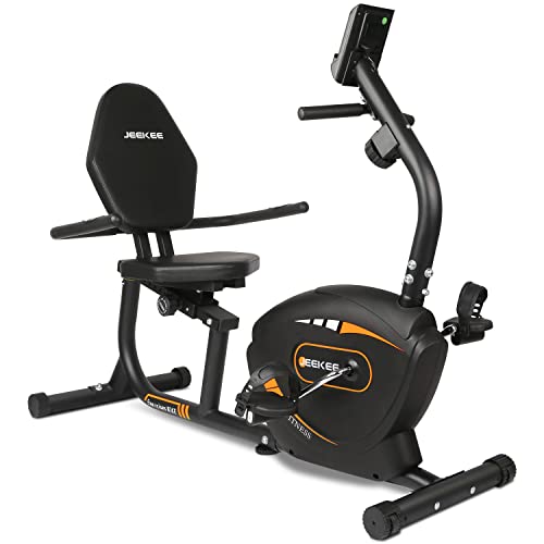 JEEKEE Recumbent Bike - Indoor Magnetic Cycling for Adults