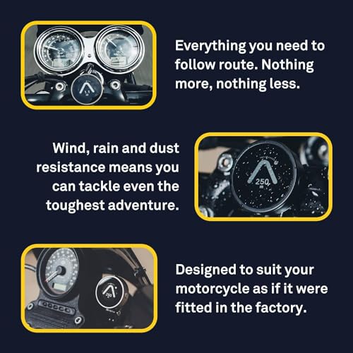 Beeline Moto GPS Computer - Black | Weatherproof & USB Charging | Sat Nav