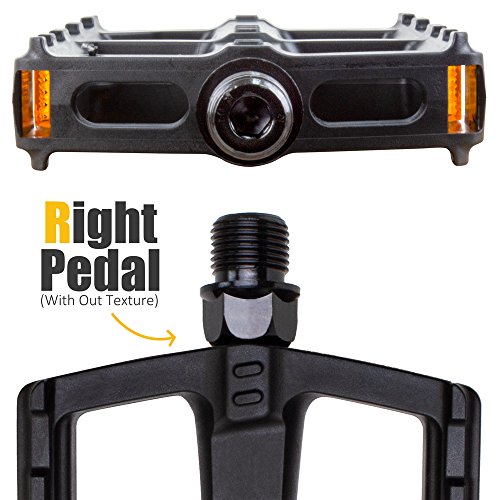 BV Bicycle Pedals - Universal Fit, Lightweight & Durable
