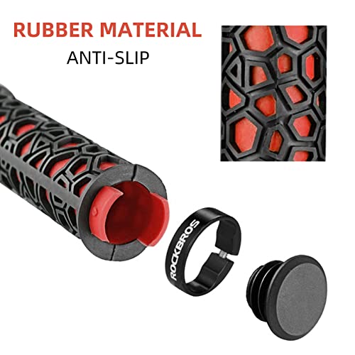 ROCKBROS Double Lock-on Non-Slip MTB BMX Grips