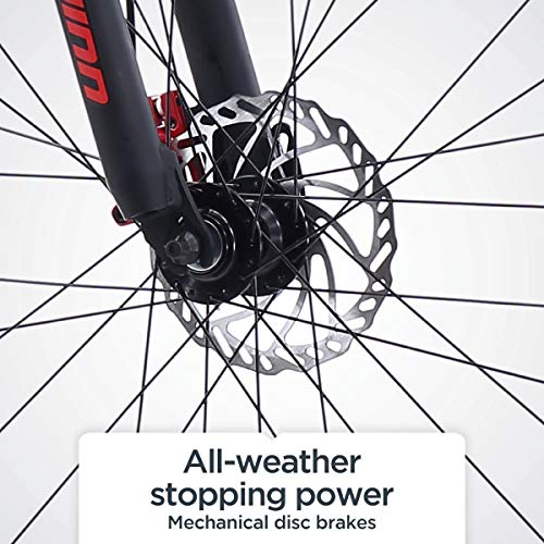 Schwinn Bonafide Mountain Bike, Front Suspension, 24-Speed