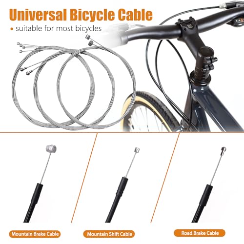 mankk Bicycle Brake & Shift Cable Housing Kit