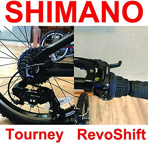ZiZZO Campo 20" Folding Bike, 7-Speed, Adjustable Stem