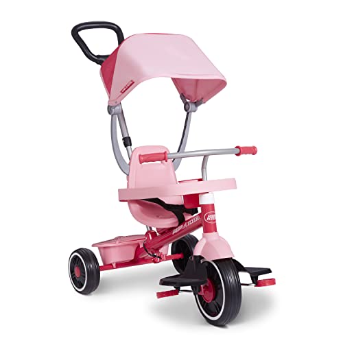 Pink Toddler Bike Tricycle for Ages 1-5
