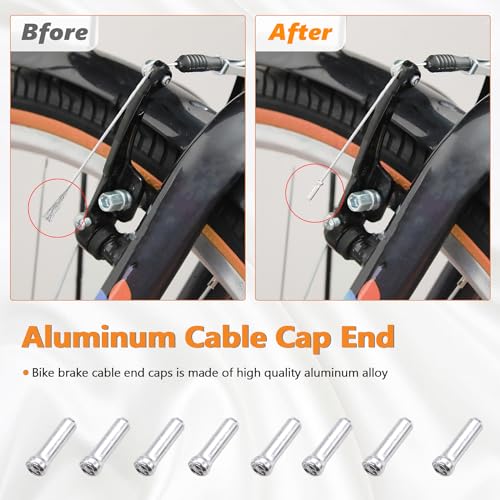 mankk Bicycle Brake & Shift Cable Housing Kit