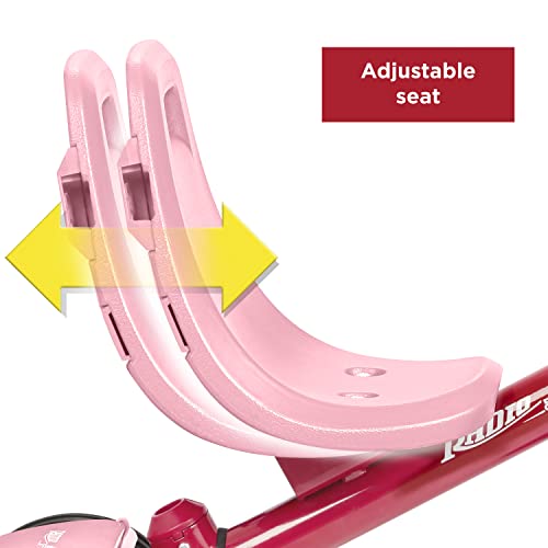 Pink Toddler Bike Tricycle for Ages 1-5