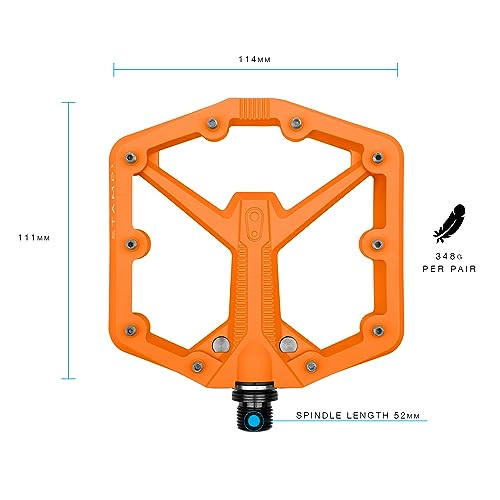 Crankbrothers Stamp 1 Gen 2 Large Orange Pedals