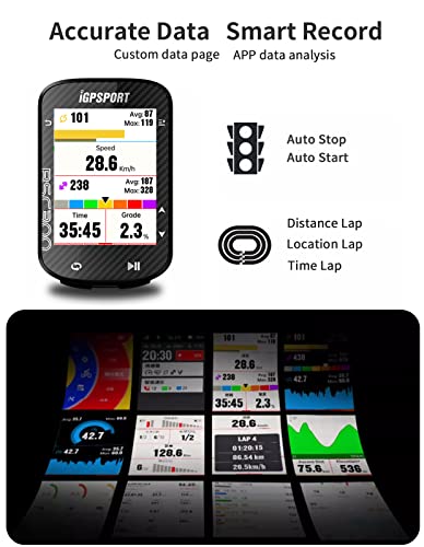 iGPSPORT BSC300 GPS Cycling/Bike Computer with Offline Maps