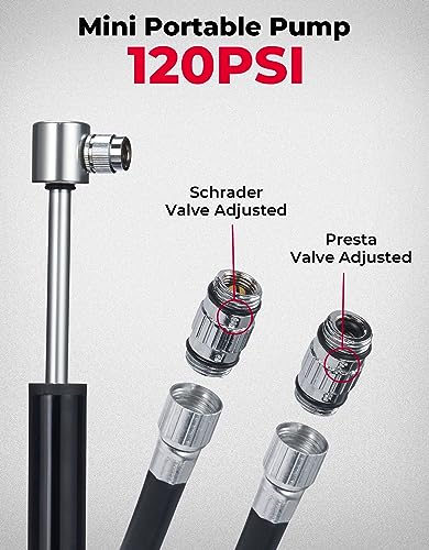 KEMIMOTO Bike Tools Kit: Repair, Pump, Storage