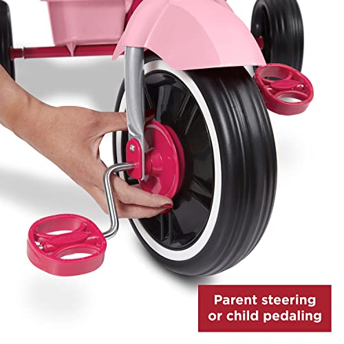 Pink Toddler Bike Tricycle for Ages 1-5
