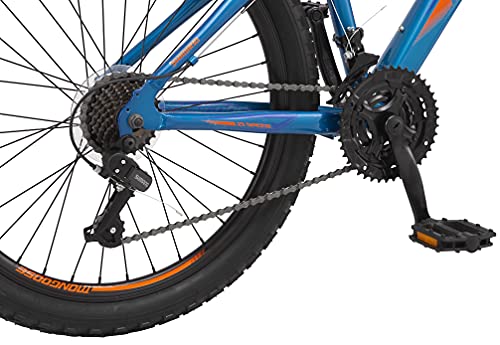 Mongoose Hardtail Mountain Bike, 24" Wheels, 21 Speed