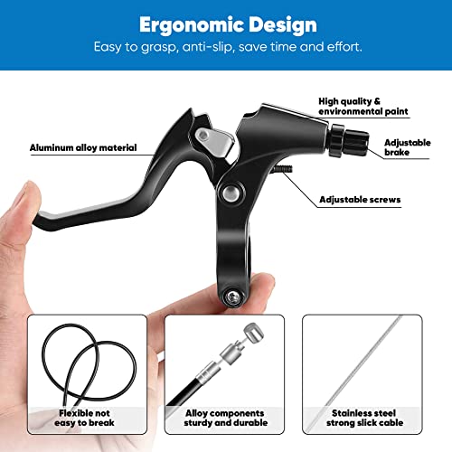 Universal V-Type Bike Brake Set with Complete Accessories