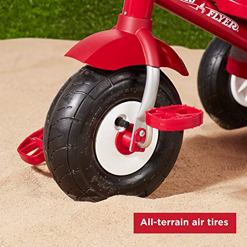 Radio Flyer Ultimate All-Terrain Tricycle - Red, Ages 9 Months-5 Years