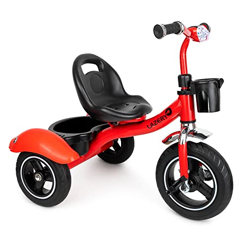 Kids Tricycle with Music, Lights & Adjustable Seat