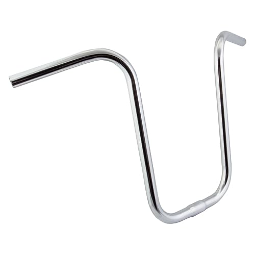 Sunlite Hi-Rise Chrome Handlebars, 640x350mm dimensions