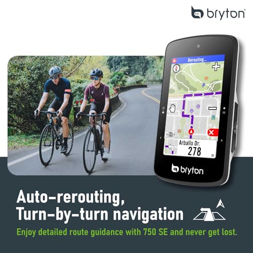 Bryton Rider 750SE GPS Cycling Computer with USA/CA Map
