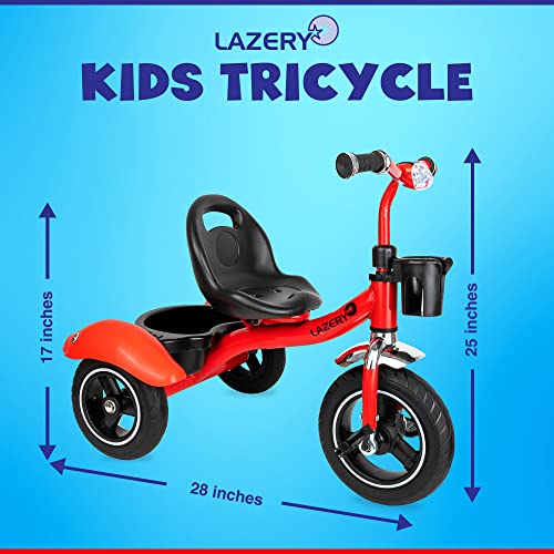 Kids Tricycle with Music, Lights & Adjustable Seat