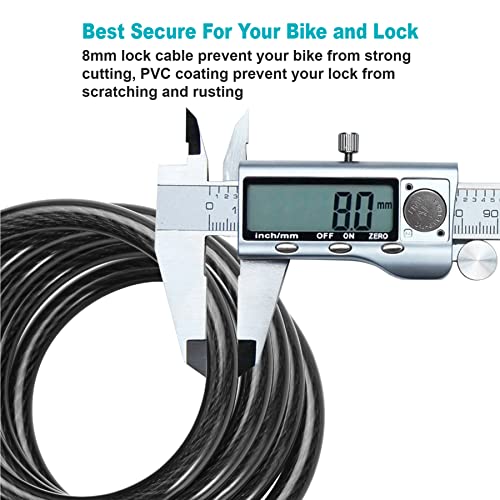 Titanker Self Coiling Bike Cable Lock