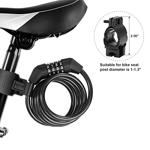 Titanker Self Coiling Bike Cable Lock