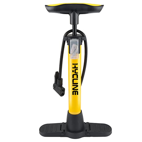 Hycline Folding Bike Tire Pump: High Pressure Air Pump