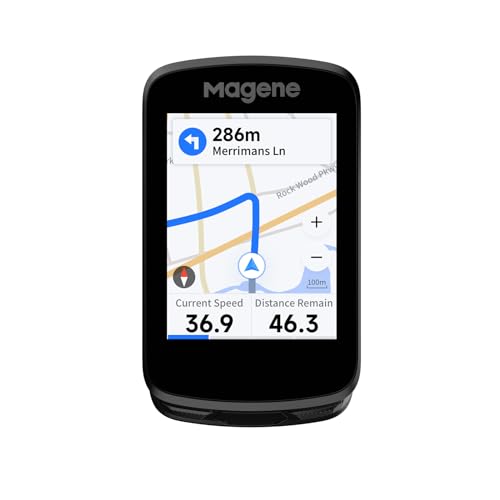 Magene C606 Smart GPS Bike Computer, 2.8" Touchscreen