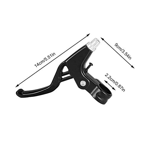 DISIWENE Black Aluminium Alloy V-Brake Bike Brake Handles