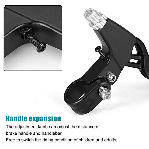 DISIWENE Black Aluminium Alloy V-Brake Bike Brake Handles