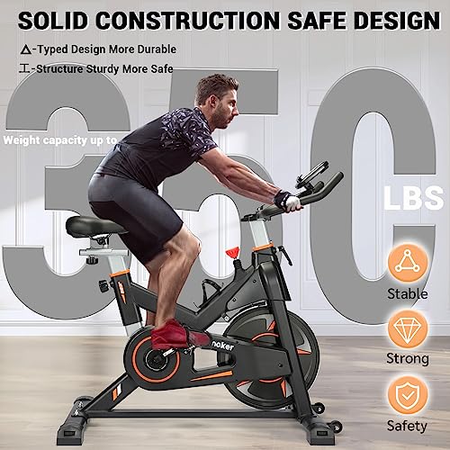 WENOKER Magnetic Resistance Indoor Exercise Bike - Newest Version